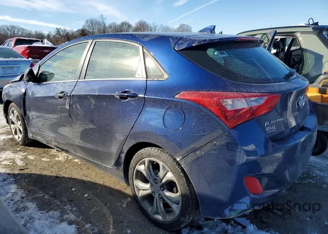 2013 Hyundai Elantra Gt z USA, uszkodzony, nr VIN KMHD35LE1DU082750
